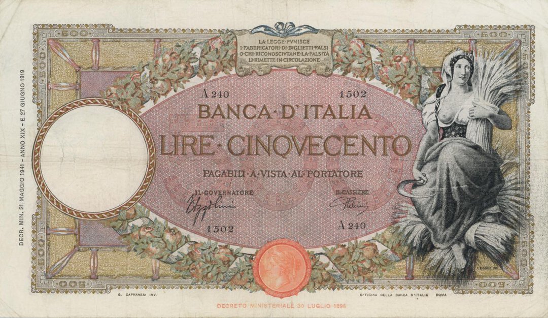 Dritto moneta
