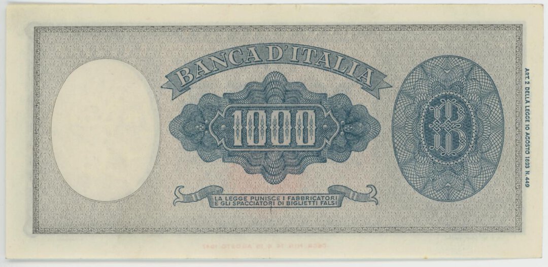 Rovescio moneta