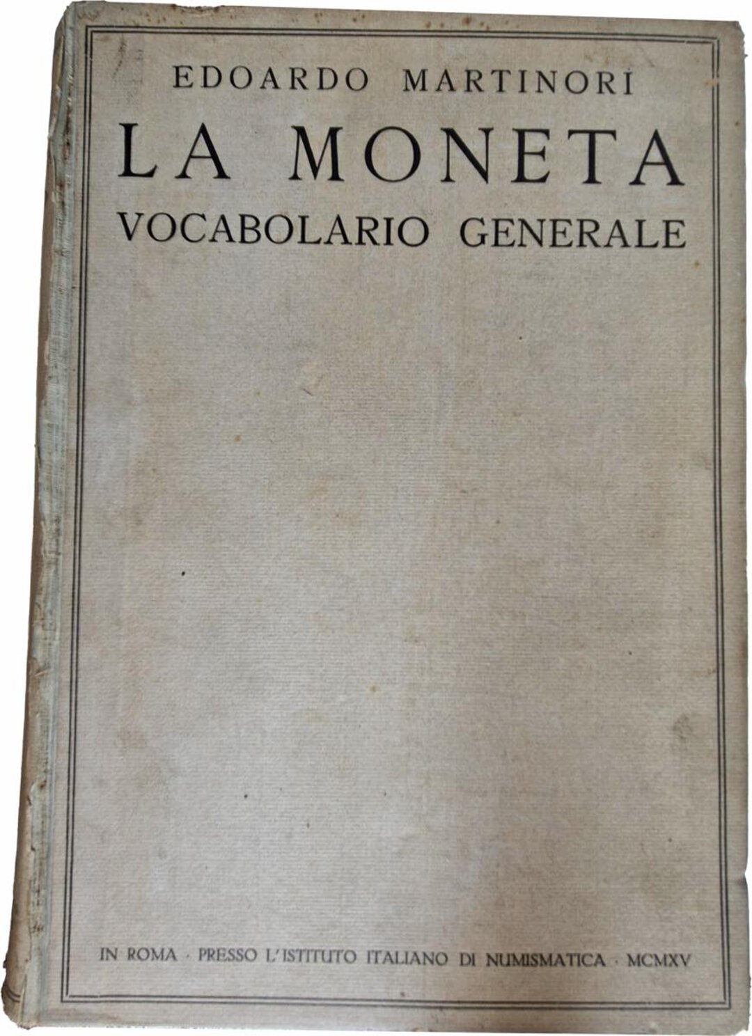 Dritto moneta