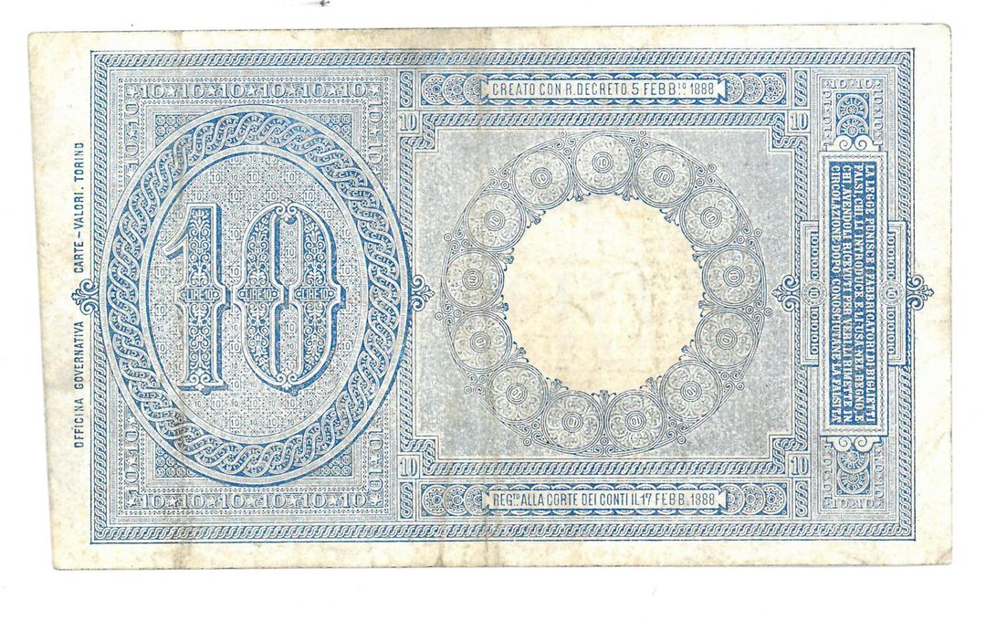 Rovescio moneta