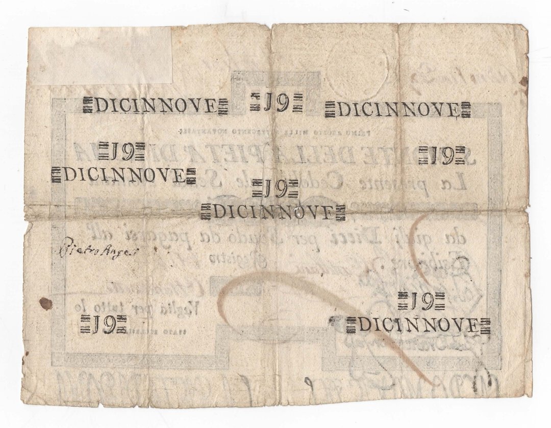 Rovescio moneta