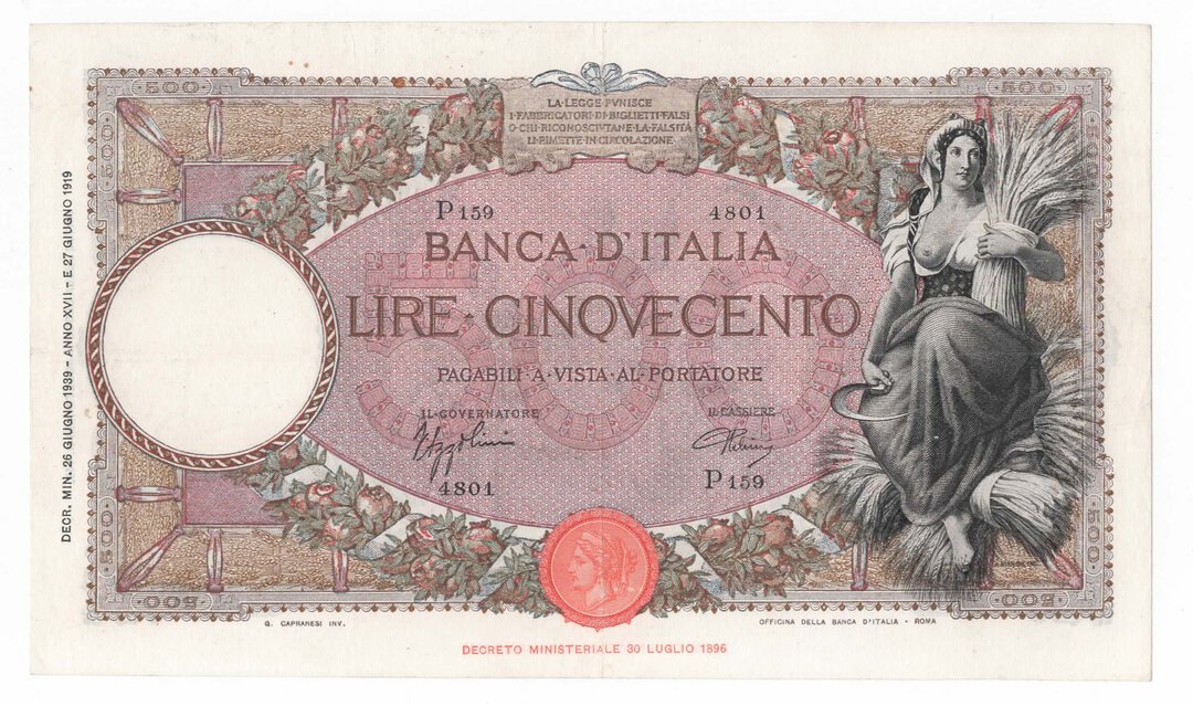Dritto moneta