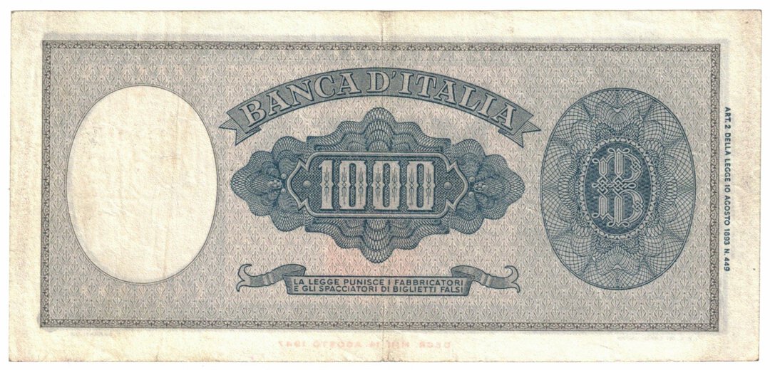 Rovescio moneta