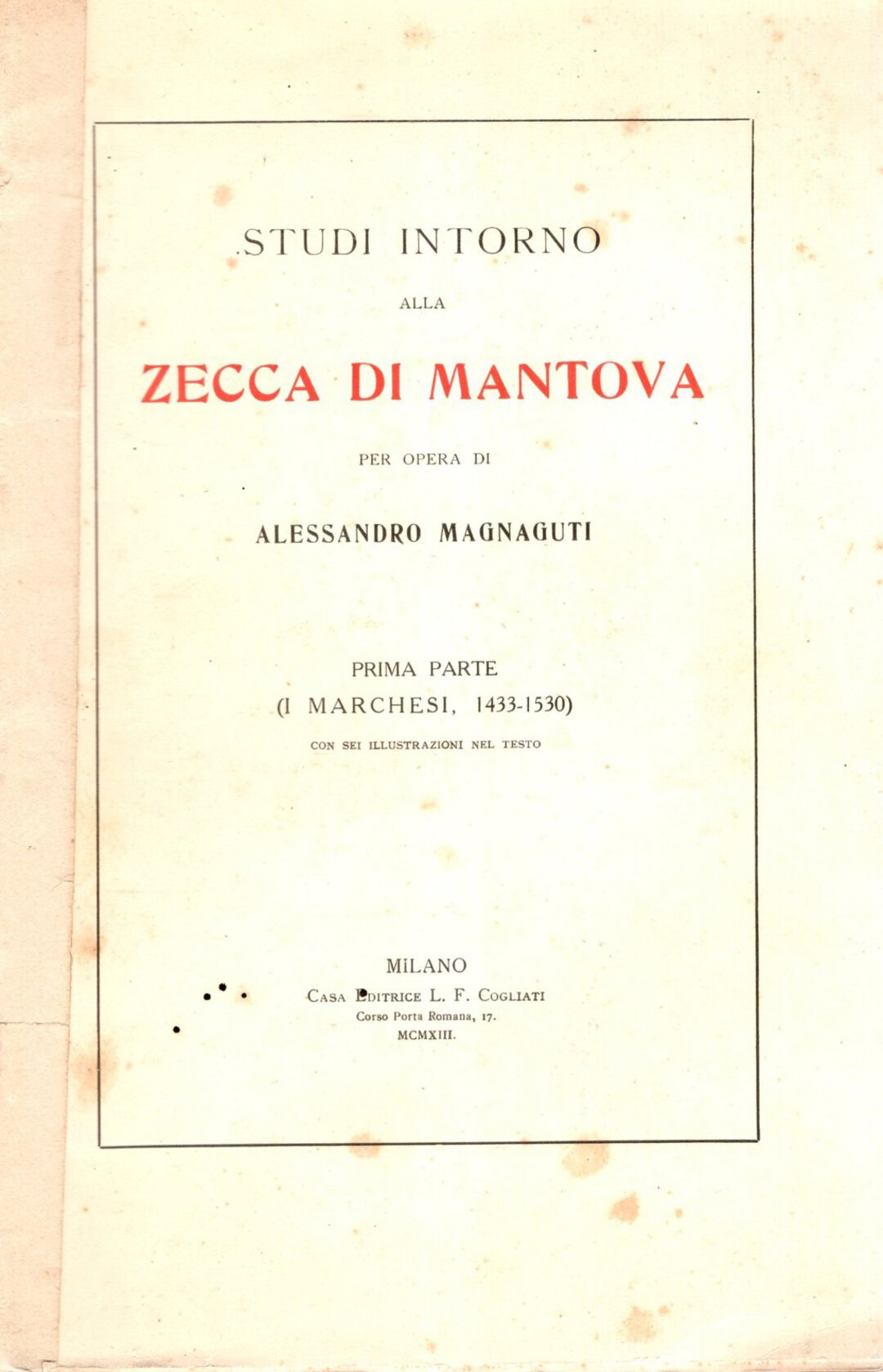 Dritto moneta
