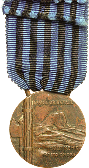 NASTRINO PER MEDAGLIA CROCE COMMEMORATIVA BATTAGLIA DI MENTANA 1867