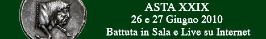 Banner Artemide Aste - Asta XXIX