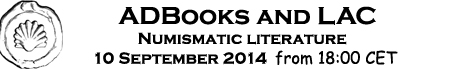 Banner LAC & ADBooks - Auction of Numismatic Literature