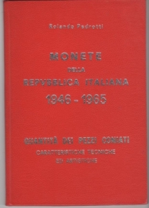 obverse: PEDROTTI Rolando, Monete della Repubblica italiana 1946-1965