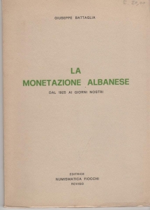 obverse: BATTAGLIA Giuseppe, La monetazione albanese dal 1925 ai nostri giorni