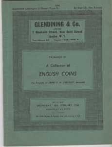obverse: GLENDINING, Coll. James Checkley