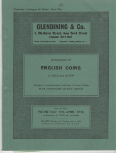 obverse: GLENDINING, coll. monete inglesi