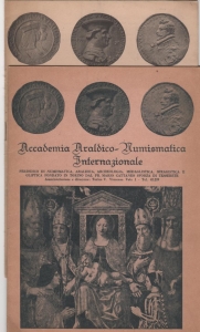 obverse: Accademia Araldico Numismatica, lotto di 2 fascicoli della rivista