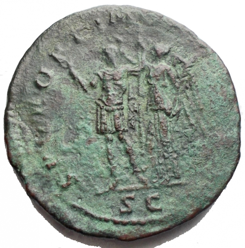 obverse: Impero Romano - Traiano Asse Ae da catalogare. gr 8,81. mm 26,9 x 28,1
