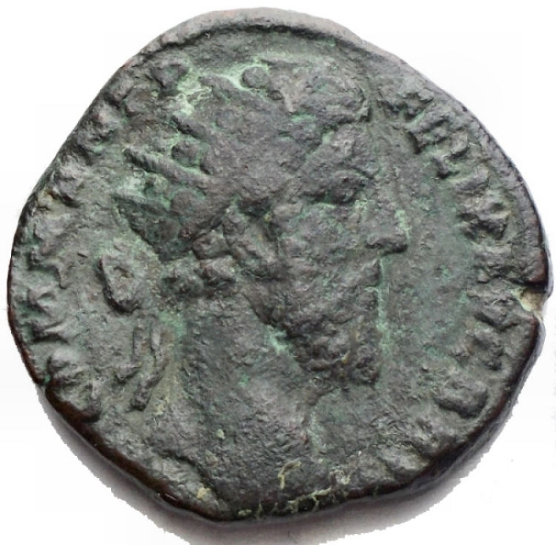 obverse: Impero Romano - Commodo. Dupondio da catalogare. g 11,27. mm 24,97. qBB