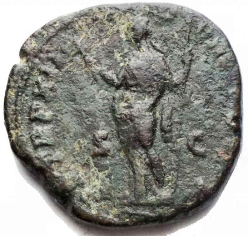 reverse: Impero Romano - Commodo. Dupondio da catalogare. g 11,27. mm 24,97. qBB