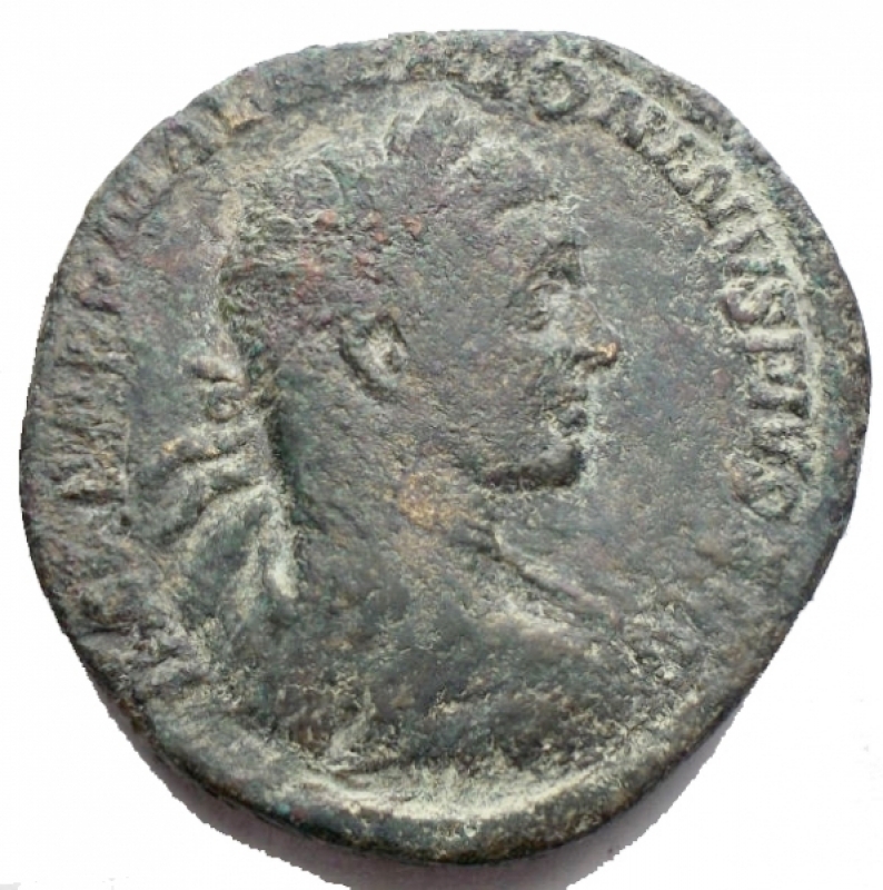 obverse: Impero Romano - Alessandro Severo. Sesterzio in Ae da catalogare. gr 21,19. mm 29,25. BB/qBB
