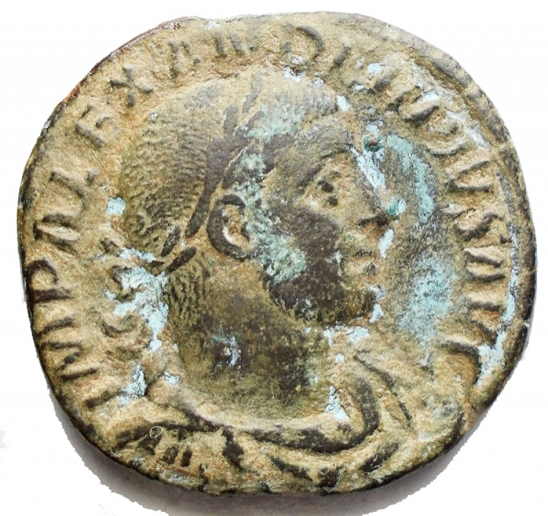 obverse: Impero Romano - Alessandro Severo. (222-235 d.C.). Sesterzio in Ae da catalogare. gr 18,23. mm 28,81