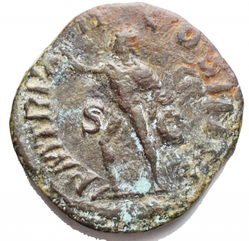 reverse: Impero Romano - Alessandro Severo. (222-235 d.C.). Sesterzio in Ae da catalogare. gr 18,23. mm 28,81