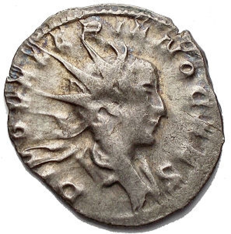 obverse: Impero Romano - Divus Valerian II (died 258 AD).BI Antoninianus. Consecration issue. Colonia Agrippinensis (Cologne) mint.D/ DIVO VALERIANO CAES.R/ CONSACRATIO.g 2,29.mm 21,88. VF
