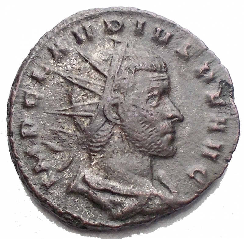 obverse: Impero Romano - Claudio II 268-269. Antoniniano. Mediolanum. r/ FELIC TEMPO. gr 4,66. mm 19,4. BB+/qBB.