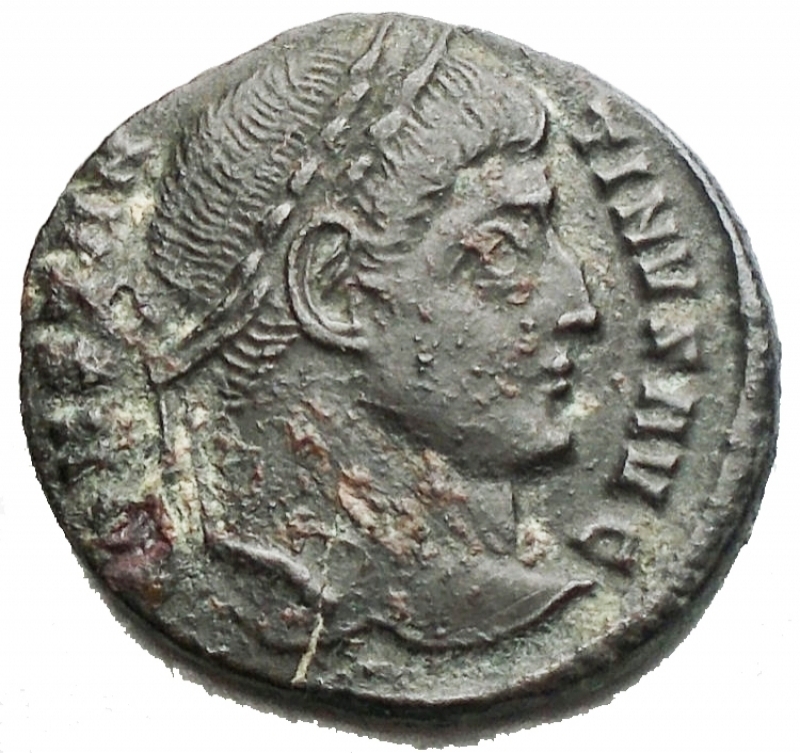 obverse: Impero Romano - Costantino I. 307-337. Ae da catalogare. gr 3,05.