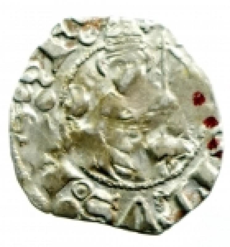 reverse: Zecche Italiane. L Aquila. Ludovico I d Angi Pretendente. 1382-1384. Bolognino. AG. CNI 13 var. D.A. 6 var. MIR 49. Peso gr. 1.00. qBB. NC.
