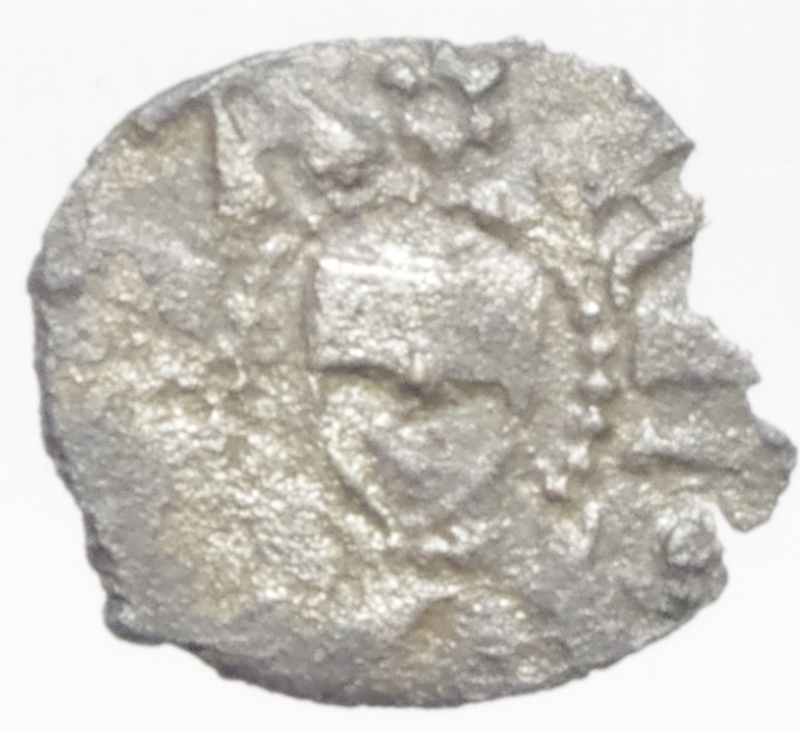 obverse: Zecche Italiane.Ferrara . Nicol III dEste (1393-1441). Bagattino, o piccolo, con N e stemma. MIR 226. (R/3). MI. Peso 0,20 gr. BB
