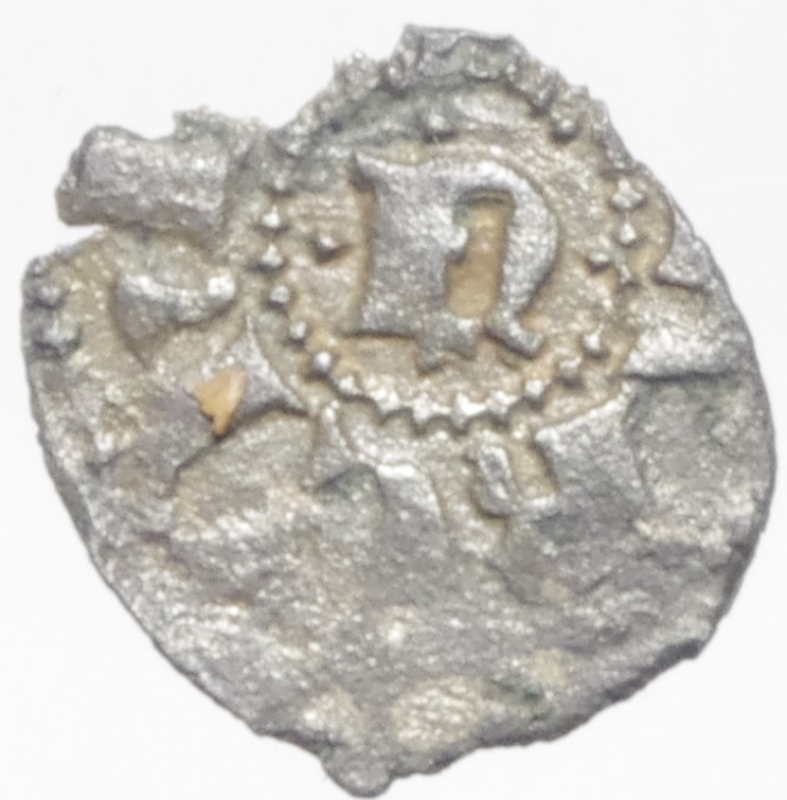 reverse: Zecche Italiane.Ferrara . Nicol III dEste (1393-1441). Bagattino, o piccolo, con N e stemma. MIR 226. (R/3). MI. Peso 0,20 gr. BB