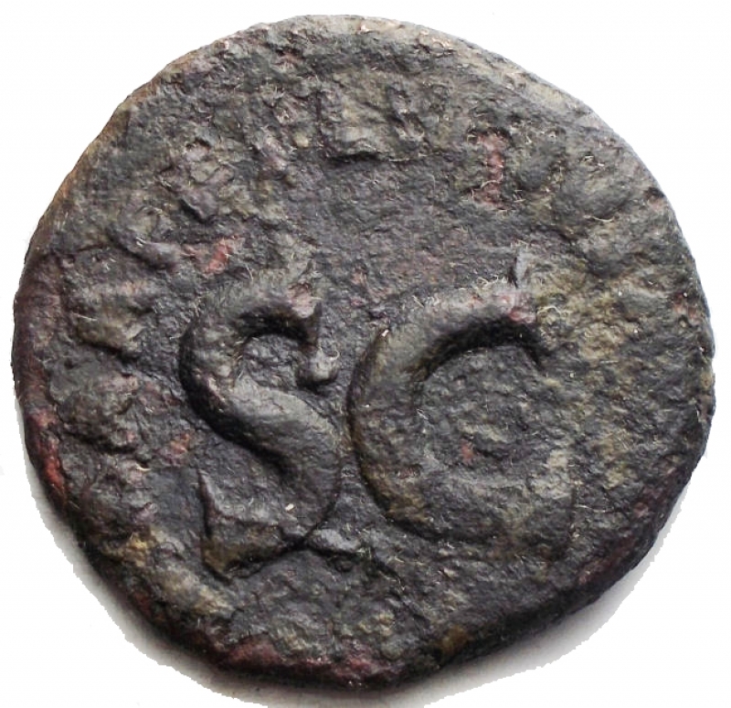reverse: Varie - Roman Empire - Augustus. 27 BC - 14 A.D. Monetari. Ae da catalogare. gr 9,35