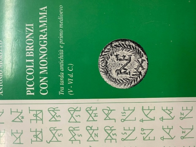 obverse: Libri.A.Morello. Piccoli bronzi con monogramma.Ed.Diana.Ottima conservazione