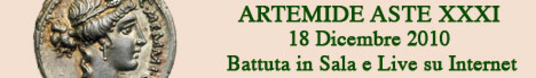 Banner Artemide Aste - Asta XXXI