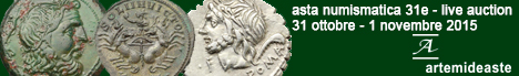 Banner Artemide - Asta Numismatica 31E