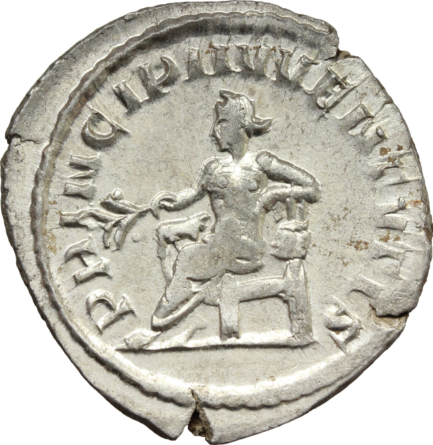 Herennius Etruscus as Caesar (250-251). AR Antoninianus, 250-251 AD ...