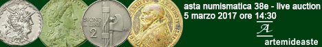 Banner Artemide Aste - Asta Numismatica 38E