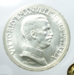 reverse: Casa Savoia. Vittorio Emanuele III. 1900-1943. 2 lire 1915. AG. Pag. 738. Mont. 155. FDC.Periziata