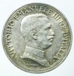obverse: Casa Savoia . Regno di Italia. Vittorio Emanuele III (1900-1943). 2 lire 1916. Pag. 739. Mont. 156. AG. BB.