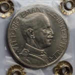 reverse: Casa Savoia . Vittorio Emanuele III (1900-1943). 2 lire 1925. Periziata da Sebastiano Mazzarino SPL-FDC.rf