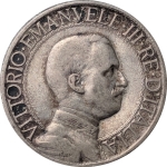 obverse: Casa Savoia. Vittorio Emanuele III. 1 Lira 1913 Quadriga. Ag. BB. rf