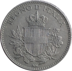 reverse: Casa Savoia. Vittorio Emanuele III. 20 Centesimi Esagono 1919. C/ Liscio. SPL+.rf