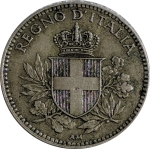 reverse: Casa Savoia. Vittorio Emanuele III. 20 Centesimi Esagono 1920. SPL. R.rf