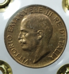 reverse: Casa Savoia. Vittorio Emanuele III. 1900-1943. 5 centesimi 1919. AE. Pag. 898. FDC. Rame Rosso. Periziata. R