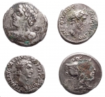 obverse: Lotti - Insieme di 4 denari suberati. Licinia, Servilia, Nerva, Antonino Pio