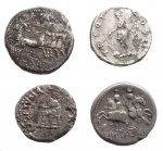 reverse: Lotti - Insieme di 4 denari suberati. Licinia, Servilia, Nerva, Antonino Pio