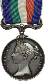 obverse:  Inghilterra  Vittoria (1837-1901) Medaglia 1854 per la guerra in Crimea.