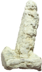 reverse:  Piombo. Elemento a forma di membro virile. Italia centrale, VI-IV secolo a.C.