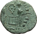 reverse:  Licinio I (308-324). Limes danubiano. Imitazione di follis.