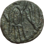 reverse:  I Vandali in Nord Africa. Trasamundo (496-523). Nummus.