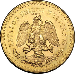 obverse: Mexico.   50 pesos 1947.   Fr. 172. AV.      EF. 