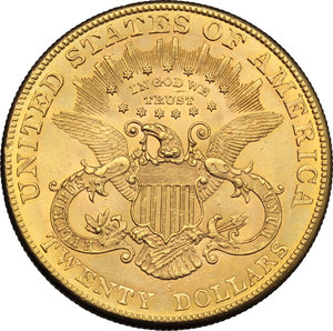reverse: USA.   20 dollars 1904 S.   Fr. 178. AV.      VF. 