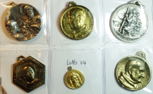 obverse: Medaglie. Lotto di 6 medaglie religiose. Ottime conservazioni.